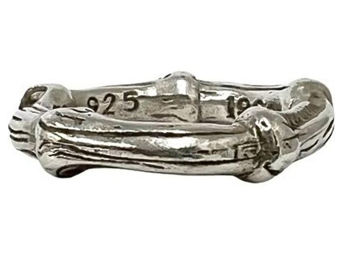 Tiffany & Co Tiffany Vintage Bamboo Band Ring Silber - Ansicht 6