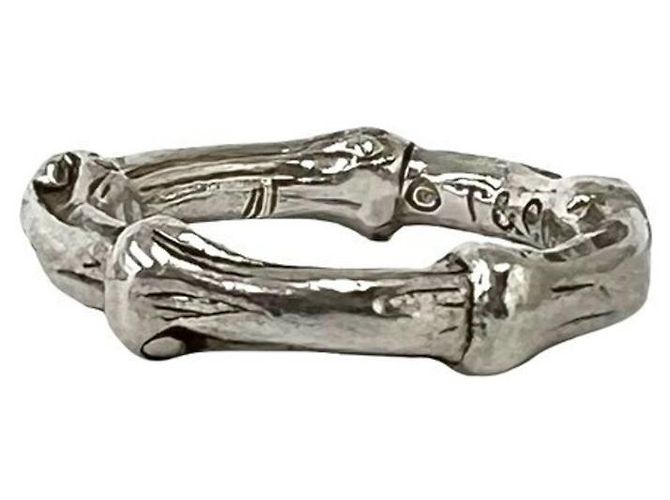 Tiffany & Co Tiffany Vintage Bamboo Band Ring Silber - Ansicht 5