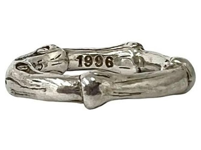 Tiffany & Co Tiffany Vintage Bamboo Band Ring Silber - Ansicht 6