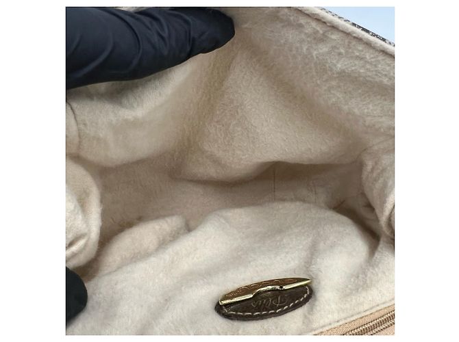 Borsa a tracolla Gucci in pelle marrone - vista 9