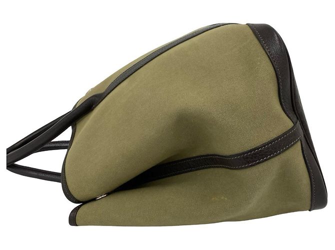 Hermès Bolso de mano Hermes Garden Party PM Castaño Caqui - vista 5