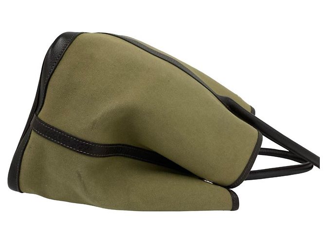 Hermès Bolso de mano Hermes Garden Party PM Castaño Caqui - vista 6
