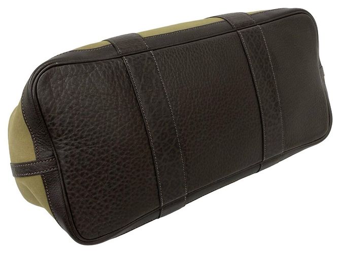 Hermès Bolso de mano Hermes Garden Party PM Castaño Caqui - vista 7