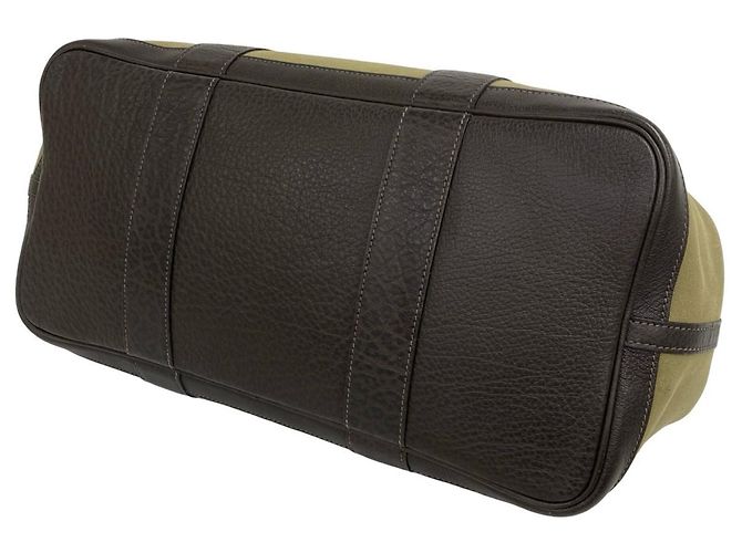 Hermès Bolso de mano Hermes Garden Party PM Castaño Caqui - vista 8