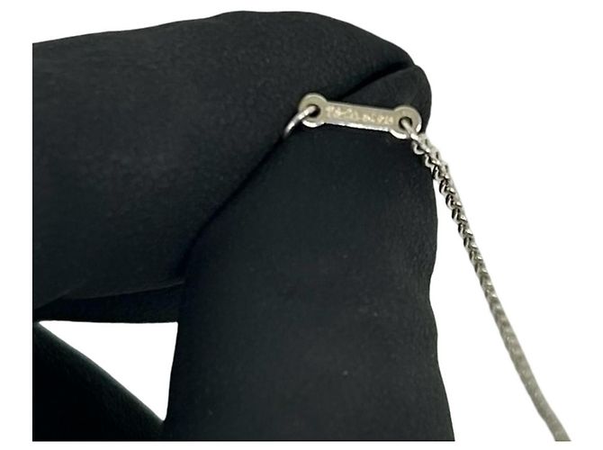 Tiffany & Co Bracciale Tiffany Vintage Leaf Argento - vista 3