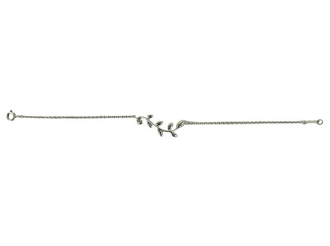 Tiffany & Co Bracciale Tiffany Vintage Leaf Argento - vista 6