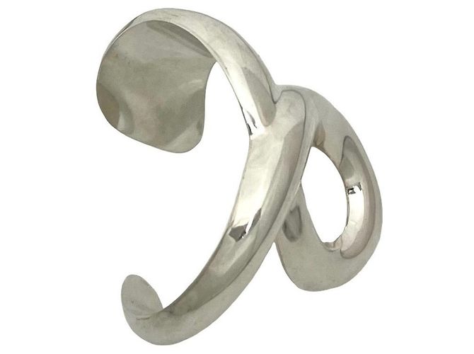 Tiffany & Co Tiffany Vintage Silver Bangle Silvery - view 5