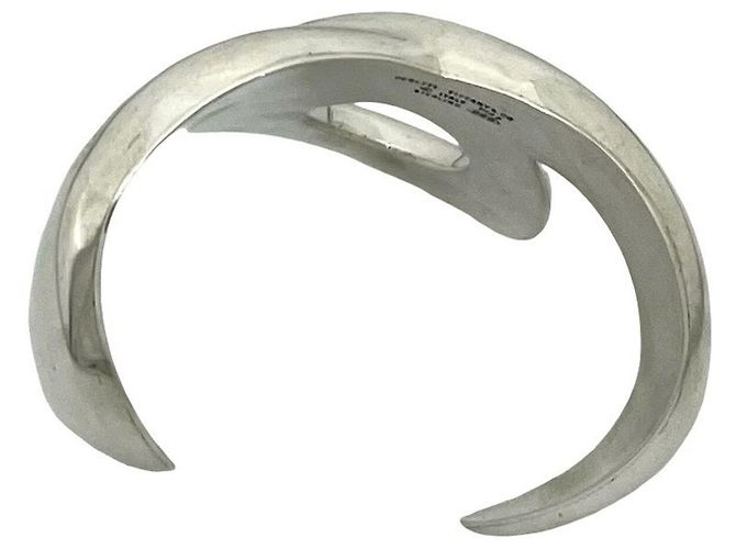 Tiffany & Co Tiffany Vintage Silver Bangle Silvery - view 6