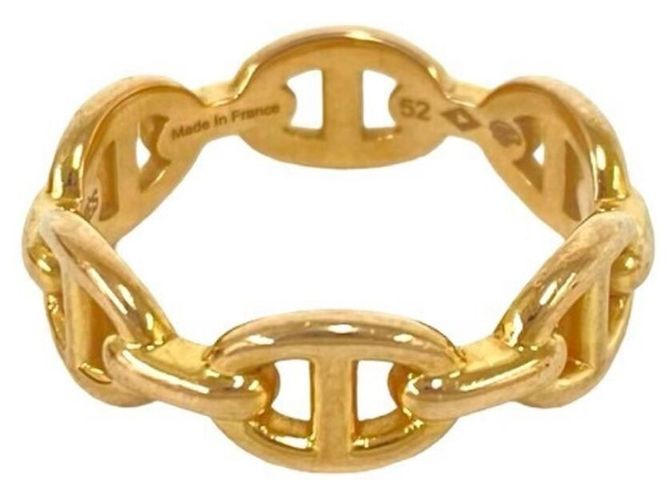 Ring Hermès Anello Hermes Enchainée PM in oro rosa 18K D'oro - vista 5