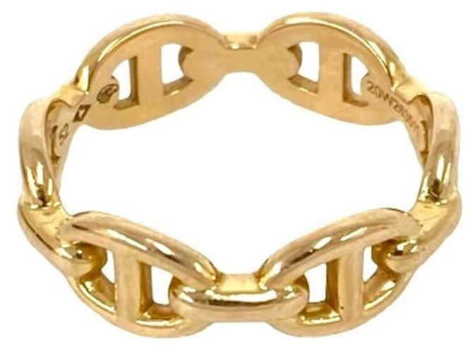 Ring Hermès Anello Hermes Enchainée PM in oro rosa 18K D'oro - vista 6