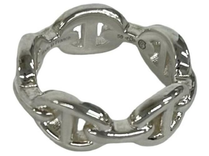 Hermès Hermes Enchainée PM Bandring Silber - Ansicht 4