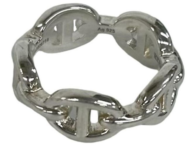 Hermès Hermes Enchainée PM Bandring Silber - Ansicht 5
