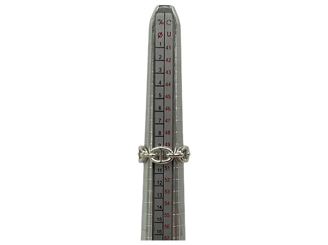 Hermès Hermes Enchainée PM Bandring Silber - Ansicht 7