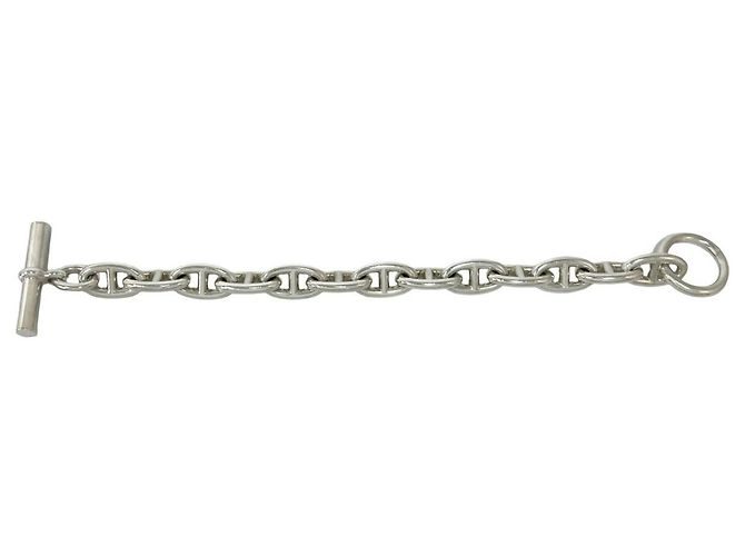 Hermès Bracciale con Charms Hermes Chaine d'Ancre GM 13-Link Argento - vista 5