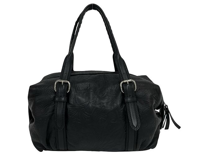 Borsa Loewe Canella Mini Boston Bag Nero - vista 3