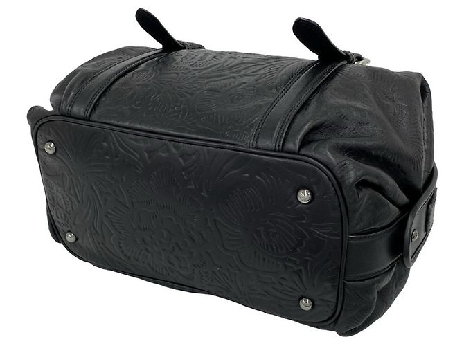 Borsa Loewe Canella Mini Boston Bag Nero - vista 8