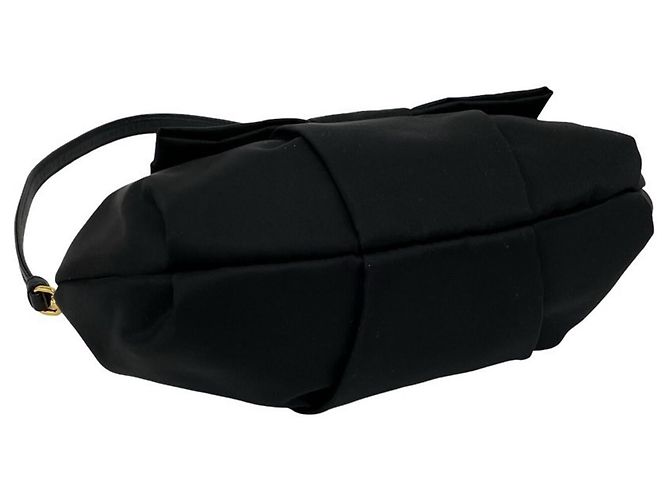 Ribbon Mini borsa a mano Prada nera Nero - vista 7