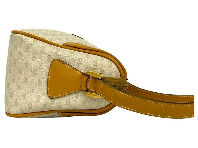 Borsa a tracolla Gucci Old Micro GG Logo Pattern Marrone Crudo - vista 6