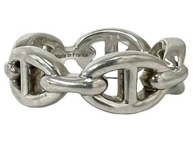 Ring Hermès Anello Hermes Enchainée in Argento 925 - vista 5
