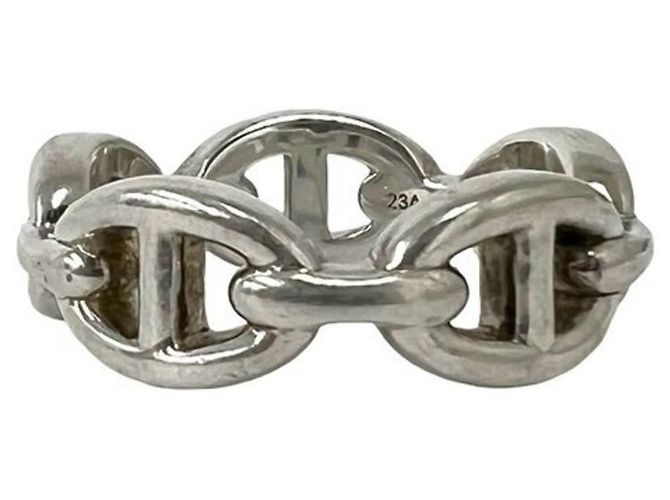 Ring Hermès Anello Hermes Enchainée in Argento 925 - vista 6
