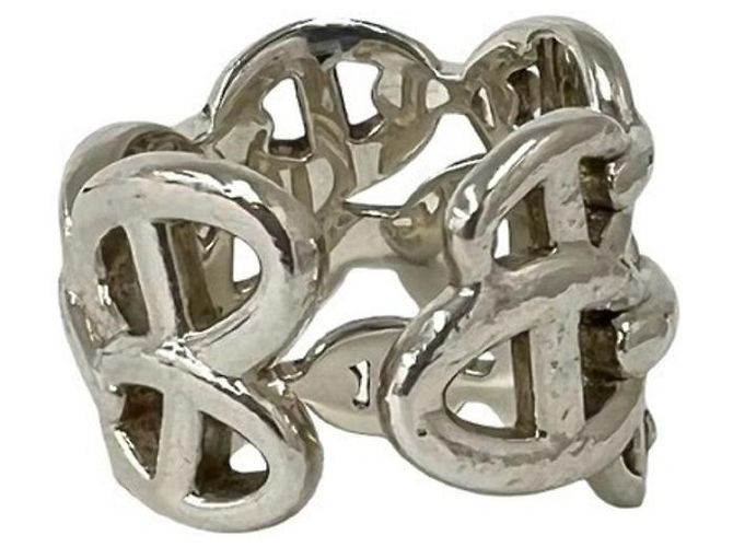 Ring Hermès Anello Hermes Enchainée GM in Argento 925 - vista 6