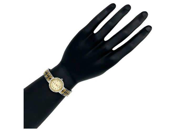 Hermès Hermes Vintage Clipper Quartz Armbanduhr - Ansicht 2