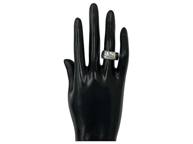 Hermès Hermes Vintage Silberring - Ansicht 2