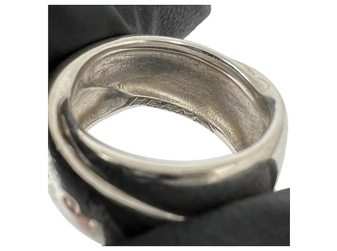 Hermès Hermes Vintage Silberring - Ansicht 3
