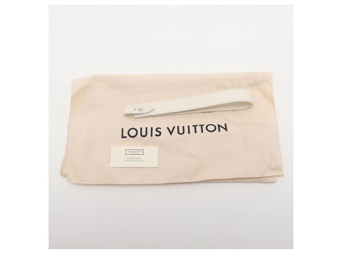 Louis Vuitton Monogram Empreinte Pochette Volga Bianco - vista 9