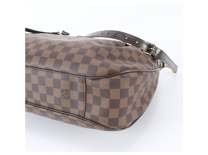 Borsa a tracolla Louis Vuitton Damier Evora MM Marrone - vista 6