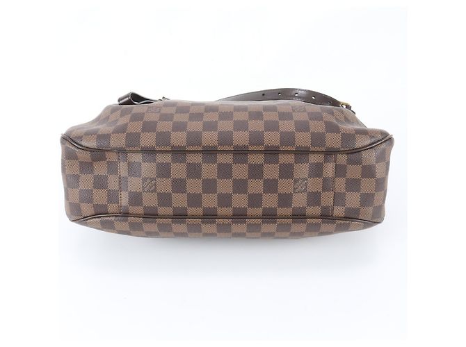 Borsa a tracolla Louis Vuitton Damier Evora MM Marrone - vista 7