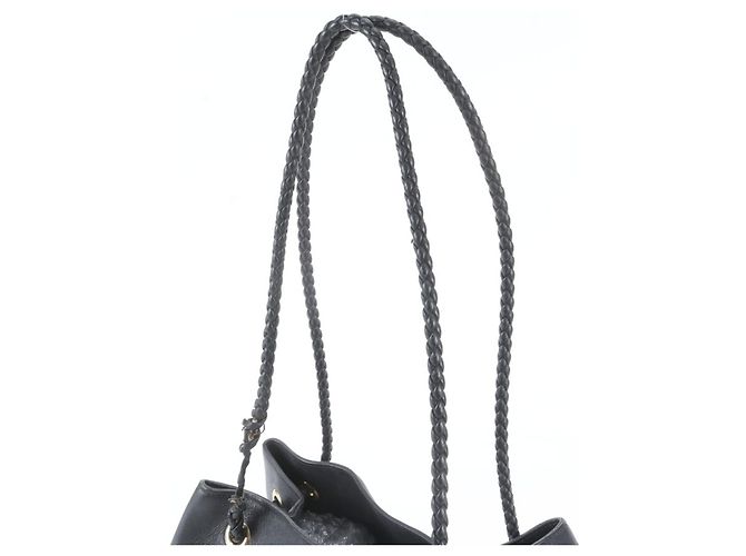 Gucci Leder-Tote-Bag Schwarz - Ansicht 2
