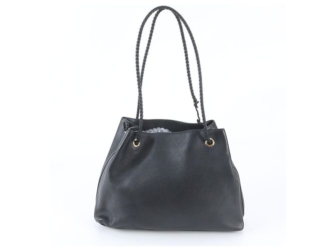 Gucci Leder-Tote-Bag Schwarz - Ansicht 3