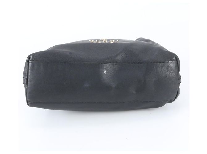Gucci Leder-Tote-Bag Schwarz - Ansicht 6