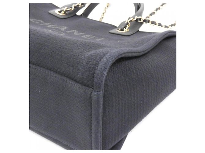 Borsa Chanel Deauville Line AS3257 Nero - vista 3