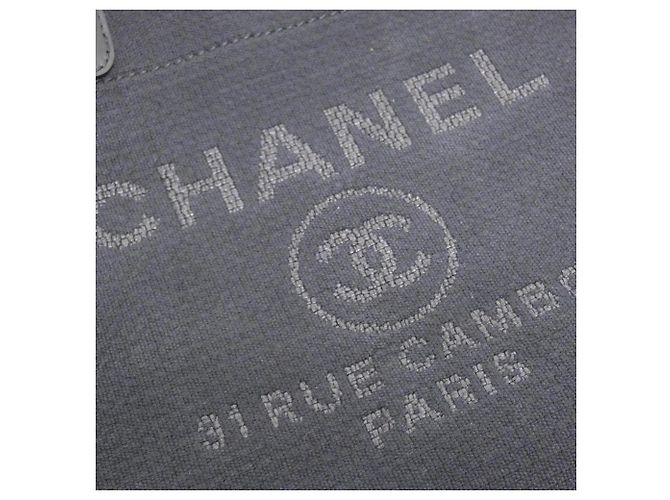 Borsa Chanel Deauville Line AS3257 Nero - vista 5