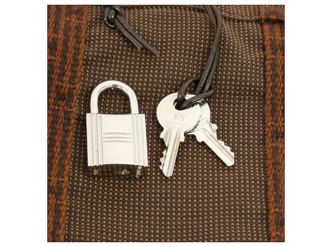 Hermès Hermes Herline PM Handtasche Braun - Ansicht 5