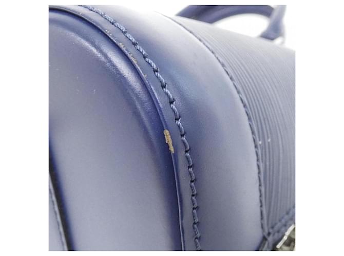 Borsa Louis Vuitton Epi Alma PM Blu - vista 3