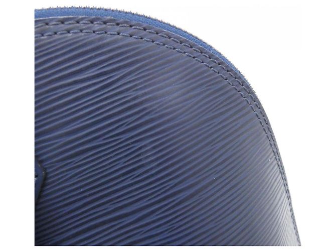 Borsa Louis Vuitton Epi Alma PM Blu - vista 5