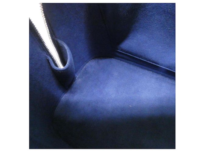 Borsa Louis Vuitton Epi Alma PM Blu - vista 9