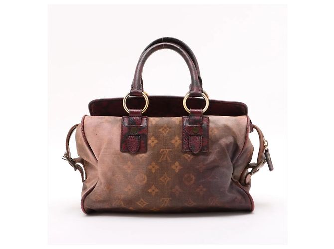 Saco Tote Louis Vuitton Monogram Jokes Graduate Marrom - vista 2