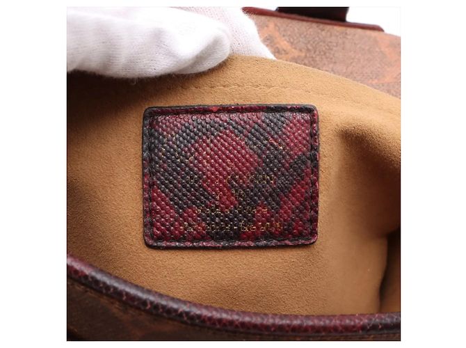 Saco Tote Louis Vuitton Monogram Jokes Graduate Marrom - vista 9