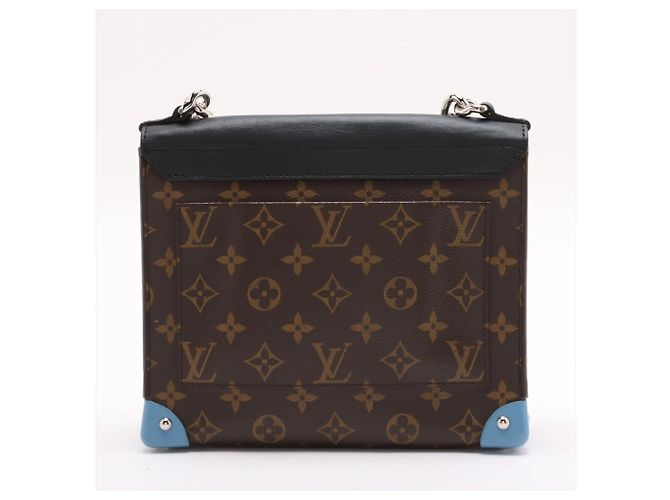 Louis Vuitton Monogram Tribal Pochette Mask GM Castaño - vista 2