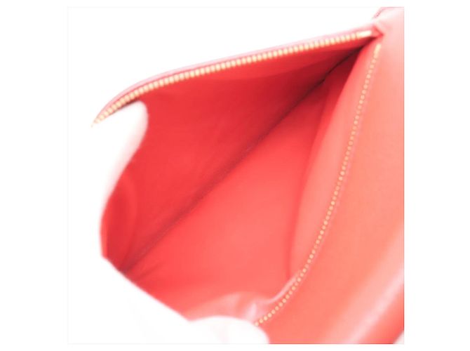 Edge Céline Borsa a tracolla in pelle Celine Trotter Rosso - vista 7