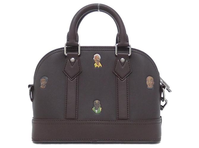 Borsa a mano Louis Vuitton Alma Marrone - vista 2