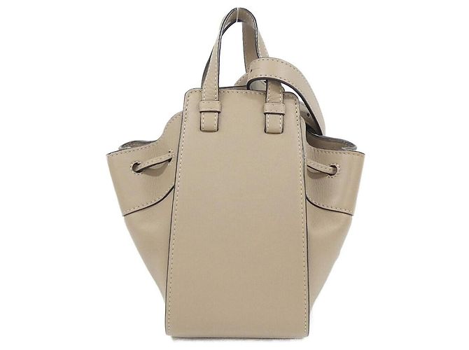 Borsa a tracolla Loewe Hammock Drawstring Mini 314 30 V07 Sabbia - vista 2