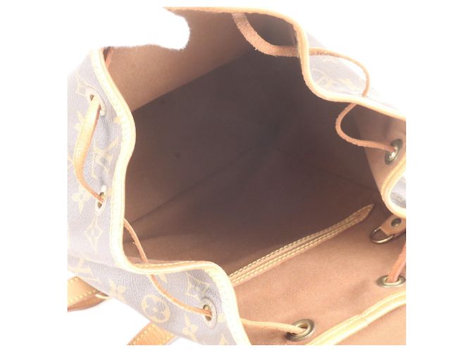 Zaino e Borsa a Tracolla Louis Vuitton Monogram Montsouris MM Marrone - vista 7
