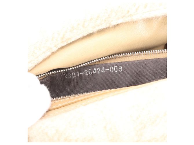 Borsa a secchiello a tracolla Fendi Zucca Mamma Beige Crudo - vista 9