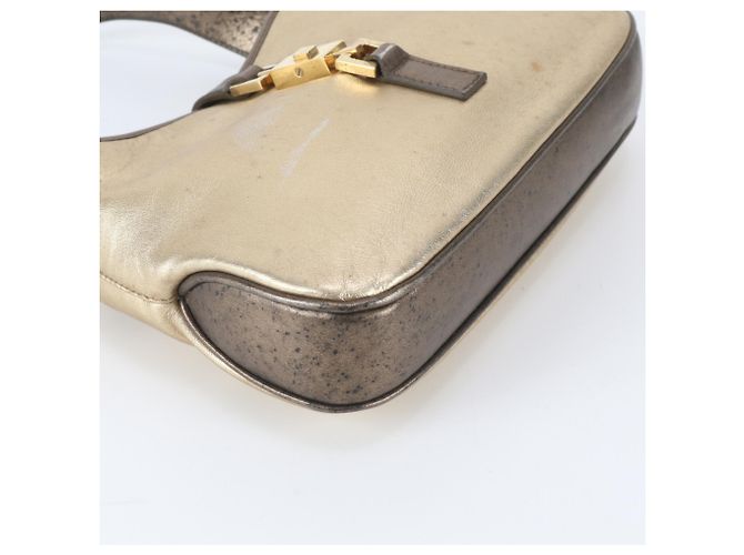 Gucci Jackie Lederhandtasche Golden - Ansicht 4