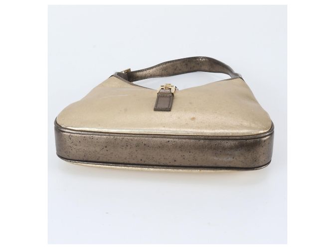 Gucci Jackie Lederhandtasche Golden - Ansicht 6